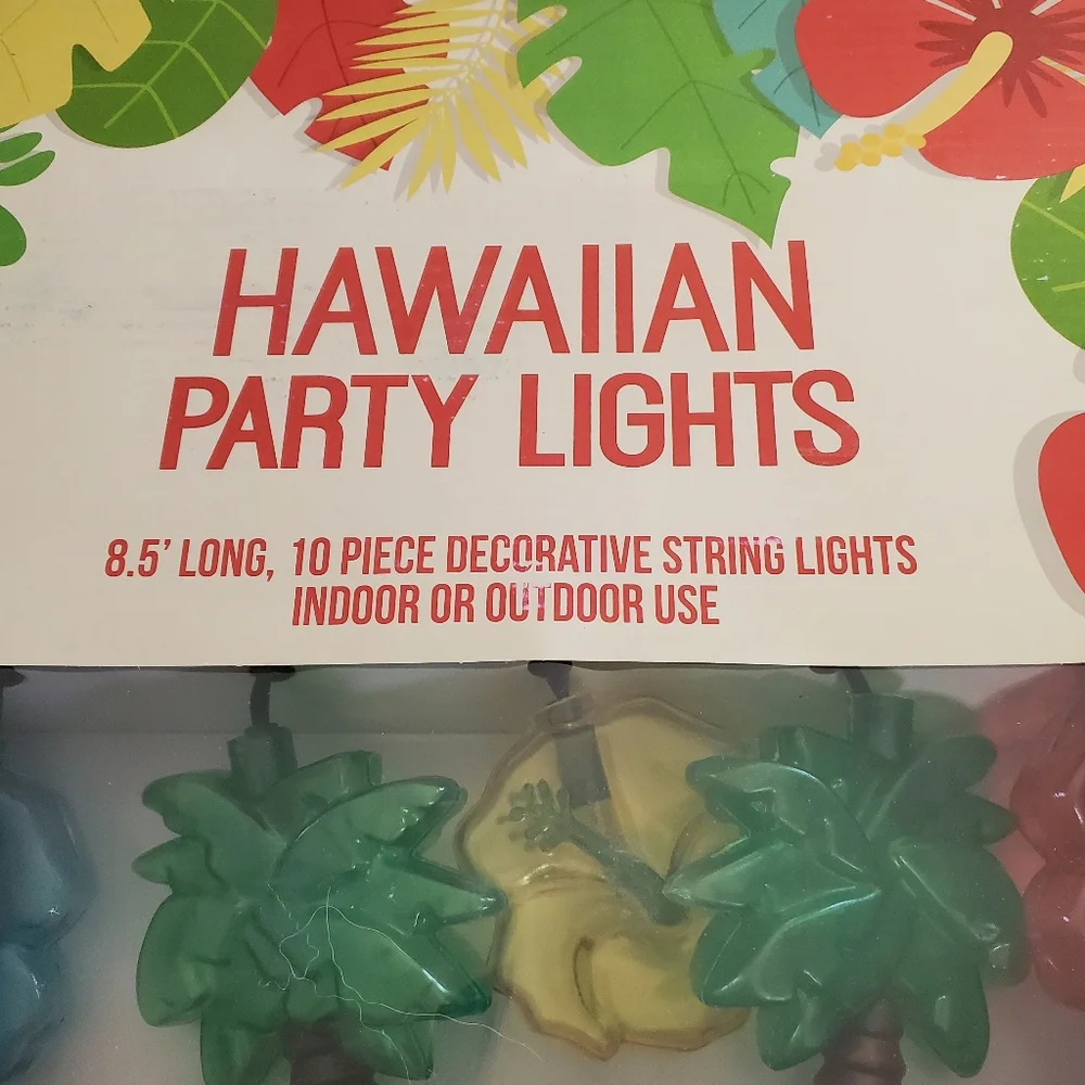 Hawaiian Party Lights 2 Boxes NEW